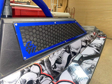 Photo of RZR XP TURBO/ TURBO S- SIDE VENT COVERS by L&W Fab - Premium Grilles for UTVs / Side by Sides