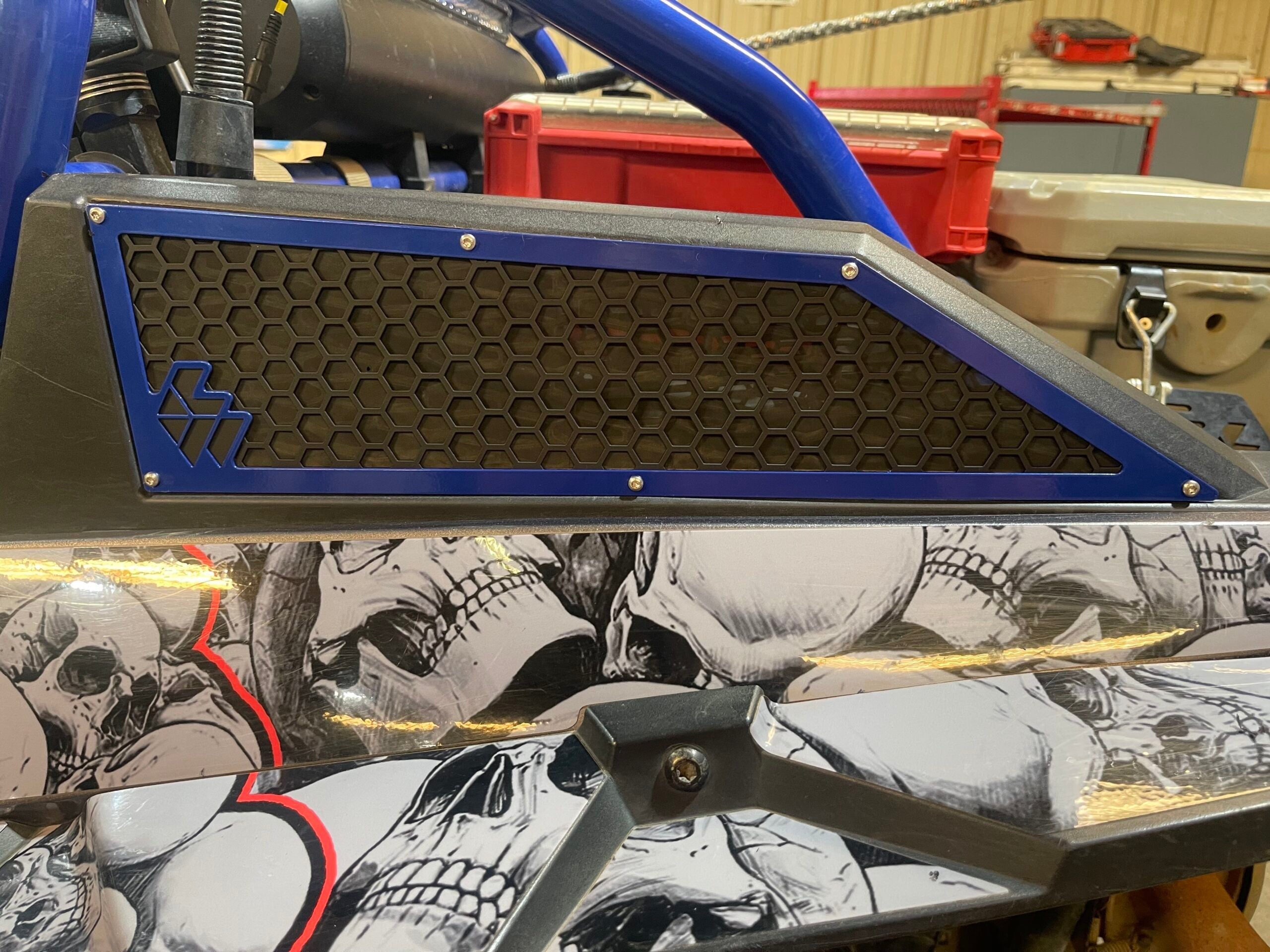 Photo of RZR XP TURBO/ TURBO S- SIDE VENT COVERS by L&W Fab - Premium Grilles for UTVs / Side by Sides