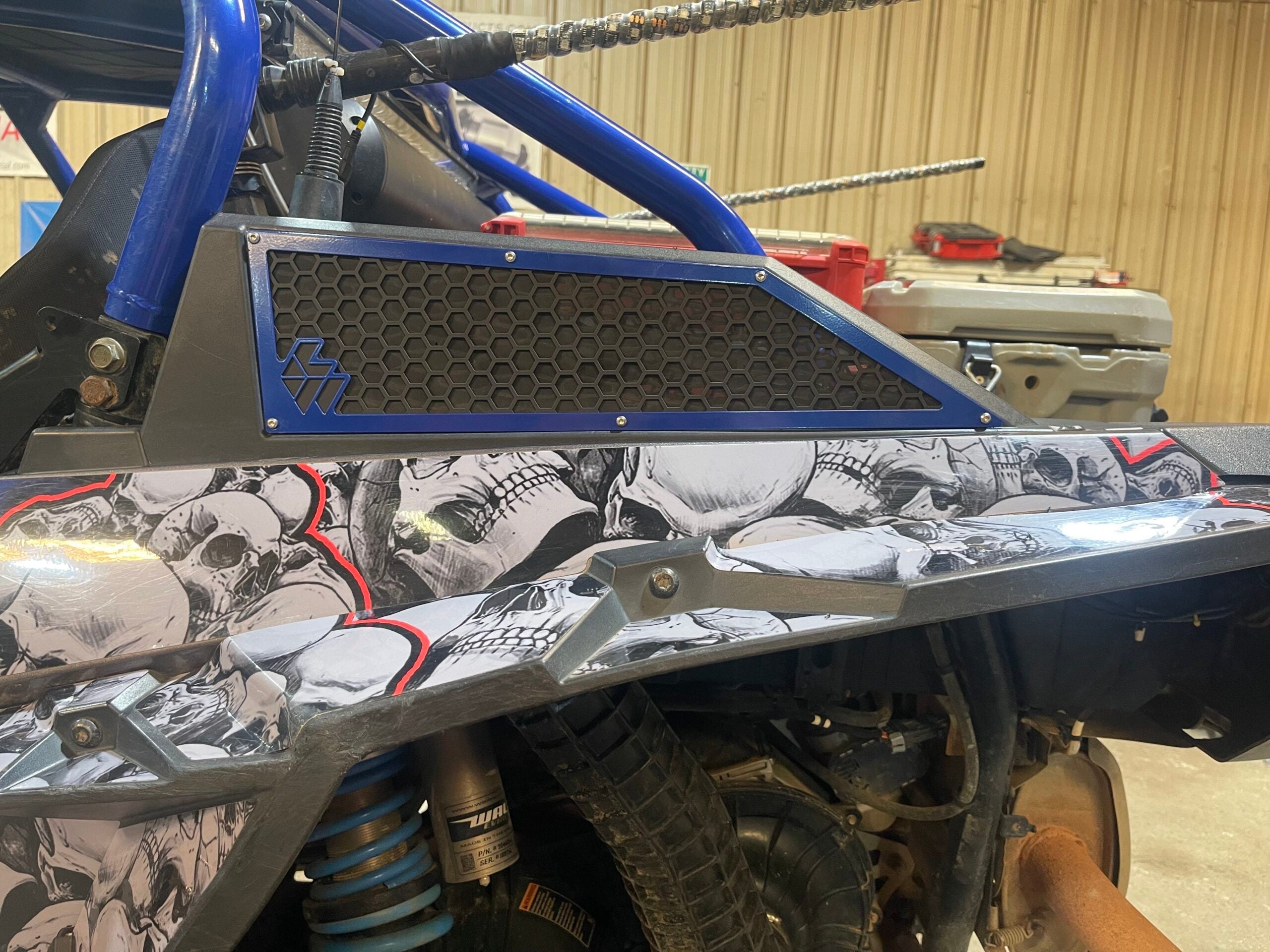 Photo of RZR XP TURBO/ TURBO S- SIDE VENT COVERS by L&W Fab - Premium Grilles for UTVs / Side by Sides