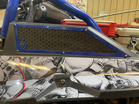 Photo of RZR XP TURBO/ TURBO S- SIDE VENT COVERS by L&W Fab - Premium Grilles for UTVs / Side by Sides