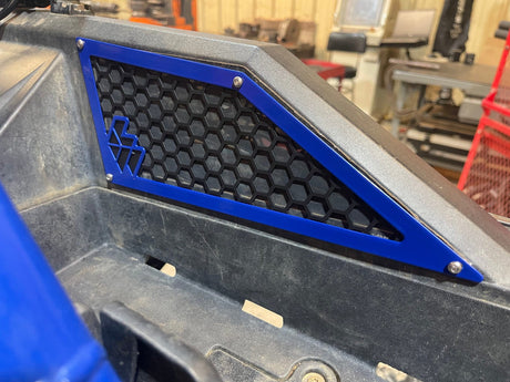 Photo of RZR XP TURBO/ TURBO S- SIDE VENT COVERS by L&W Fab - Premium Grilles for UTVs / Side by Sides