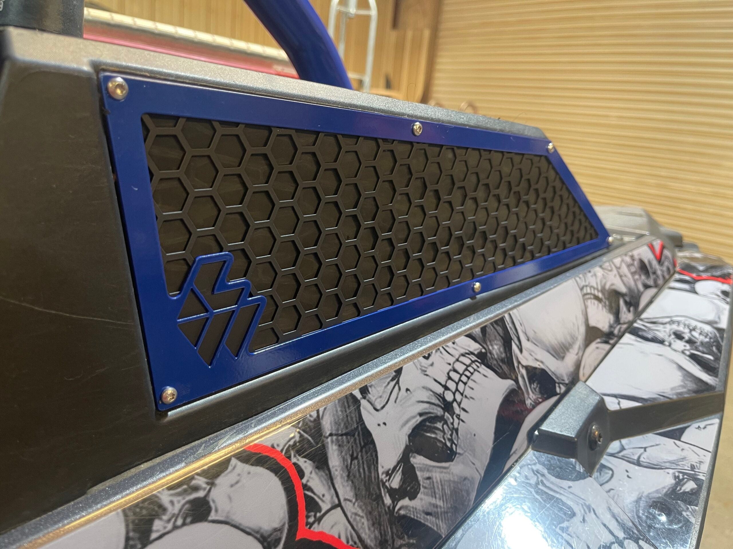 Photo of RZR XP TURBO/ TURBO S- SIDE VENT COVERS by L&W Fab - Premium Grilles for UTVs / Side by Sides