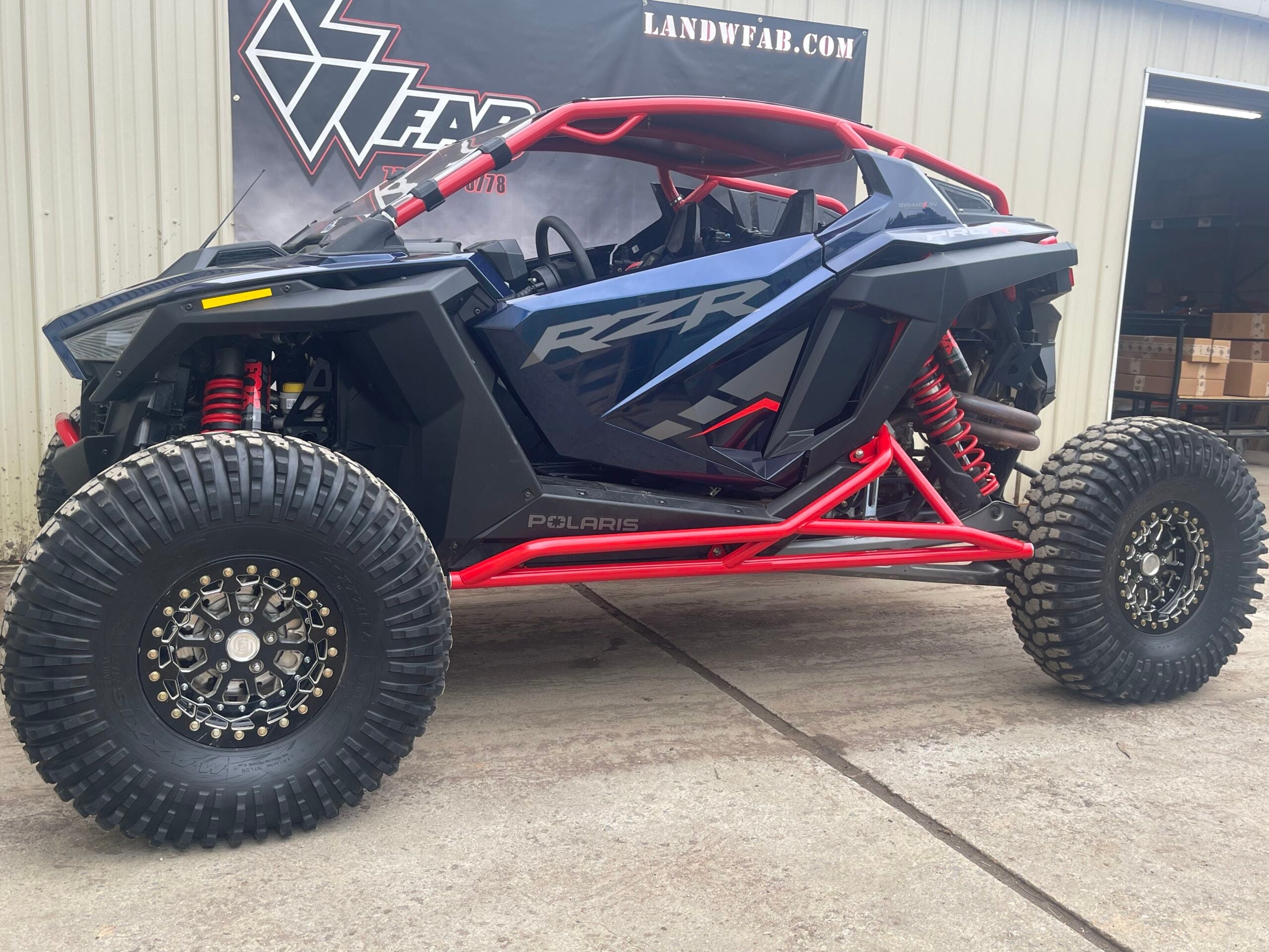 Photo of PRO R -2 SEAT TREE KICKERS by L&W Fab - Premium Nerf Bars for UTVs / Side by Sides