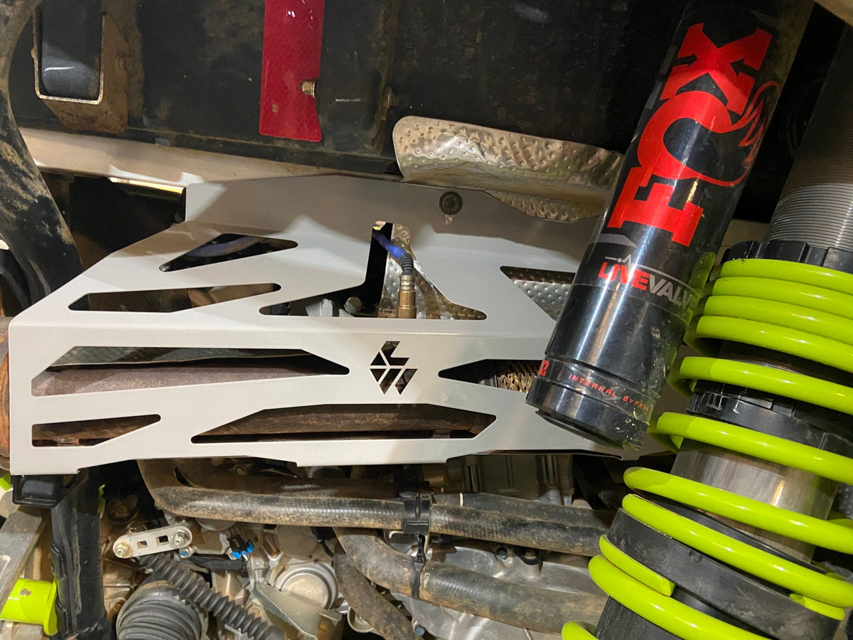 Photo of Exhaust Cover- Pro XP/ TURBO R/ PRO S by L&W Fab - Premium Exhaust Covers for UTVs / Side by Sides