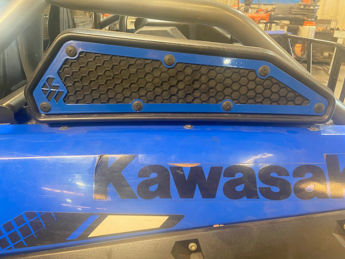 Photo of KAWASAKI KRX SIDE VENT COVERS by L&W Fab - Premium Grilles for UTVs / Side by Sides