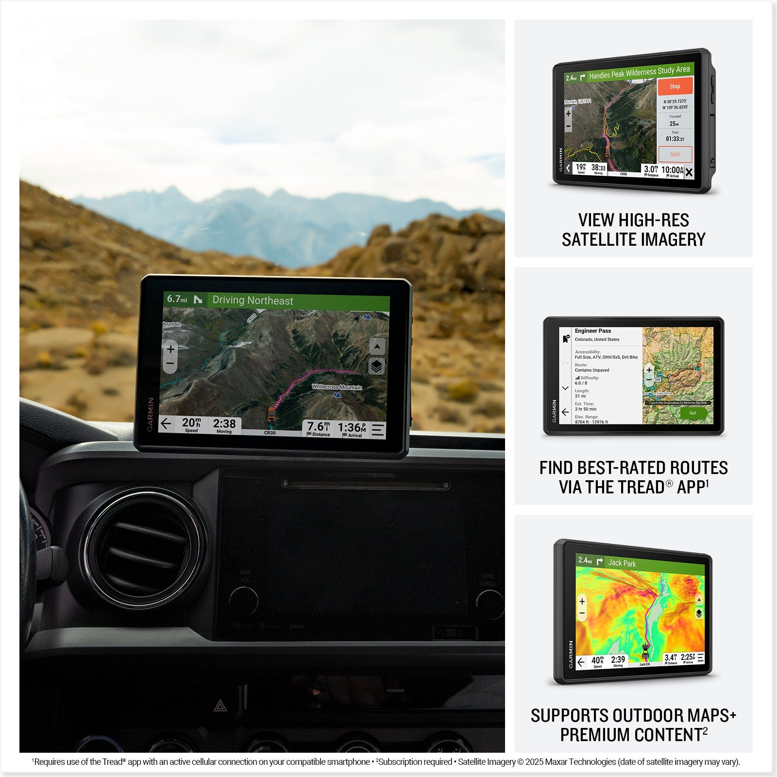 Photo of Garmin Tread 2 Overland and SXS by Rugged Radios - Premium for UTVs / Side by Sides
