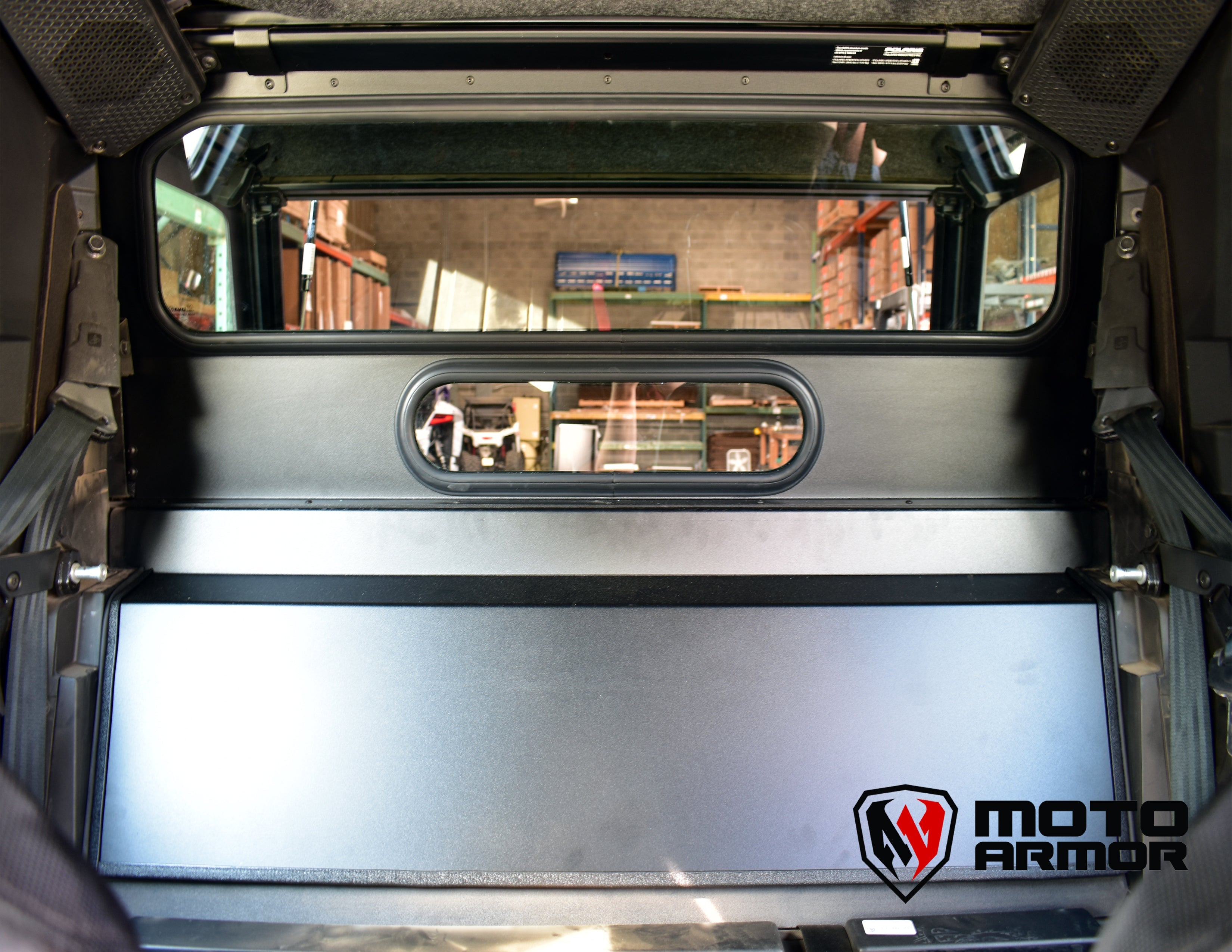 Photo of Moto Armor Xpedition Mid Glass Window Panel by Moto Armor - Premium for UTVs / Side by Sides