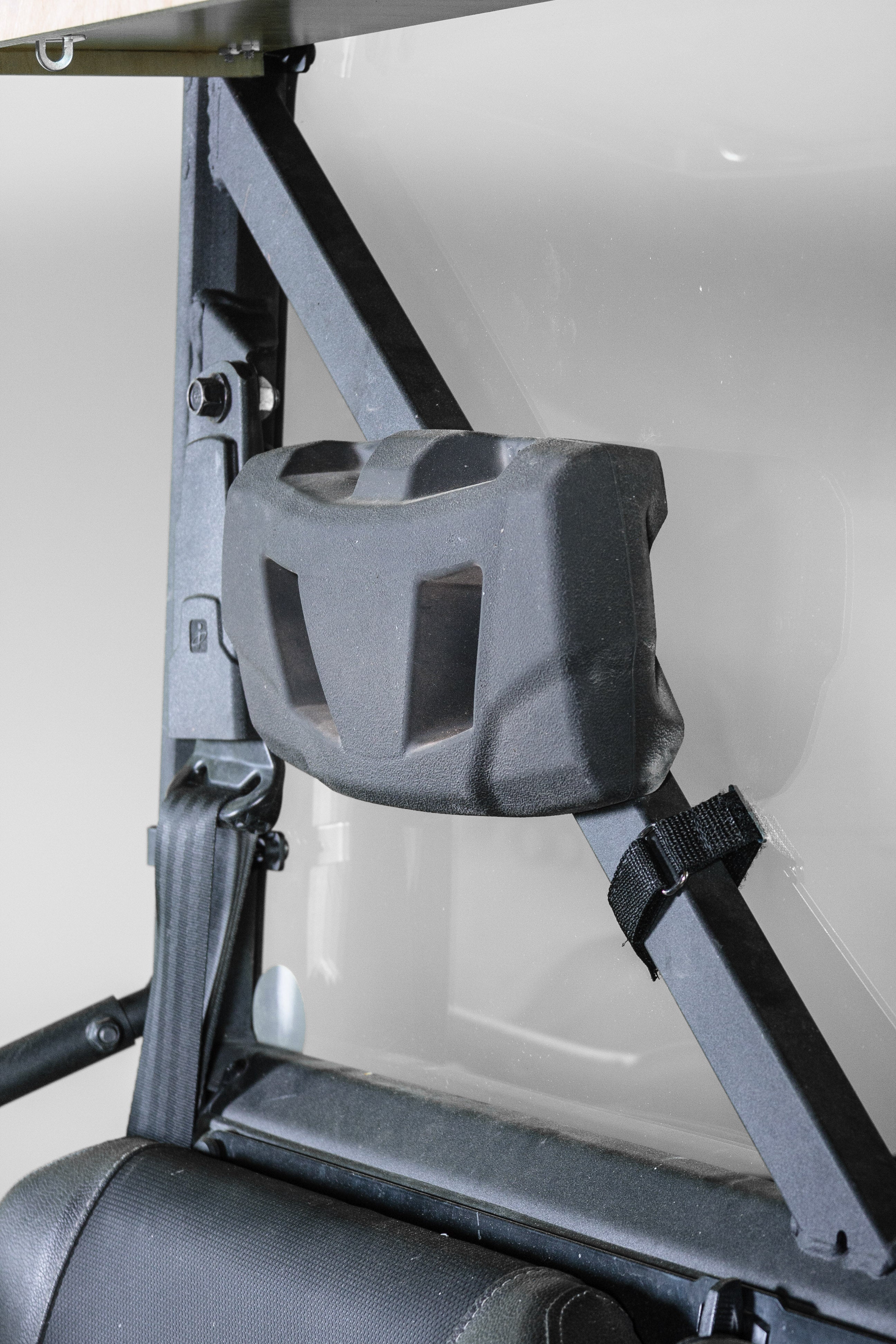 Photo of 2018-2024 ARCTIC CAT PROWLER PRO WITH PRO FIT FRAME (COMPATIBLE WITH TRACKER 800SX) REAR UTV WINDSHIELD (TK00113 & TK00153) by TerraRider UTV Windshields & Accessories - Premium for UTVs / Side by Sides