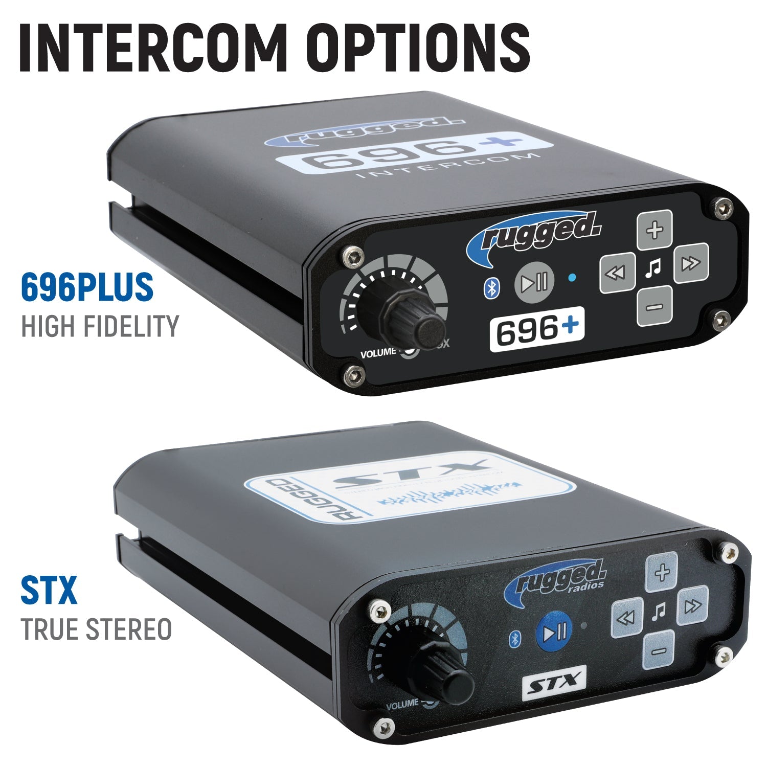 Photo of Polaris RZR XP 1000 Complete Communication Kit with Bluetooth Intercom and 2-Way Radio by Rugged Radios - Premium for UTVs / Side by Sides