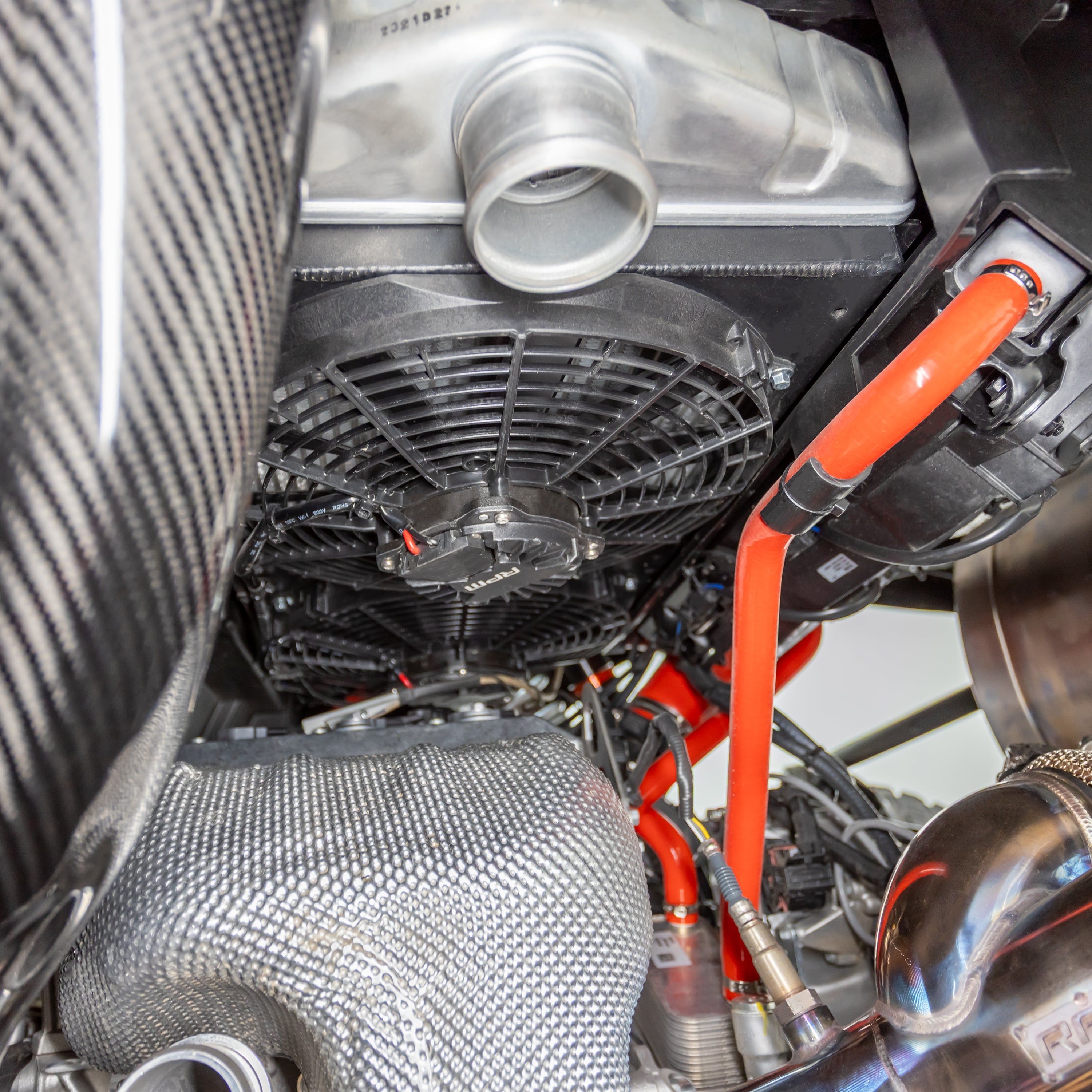 Photo of RPM SXS RPM Maverick R Brushless Intercooler Fans & Shroud Kit by RPM SXS - Premium for UTVs / Side by Sides
