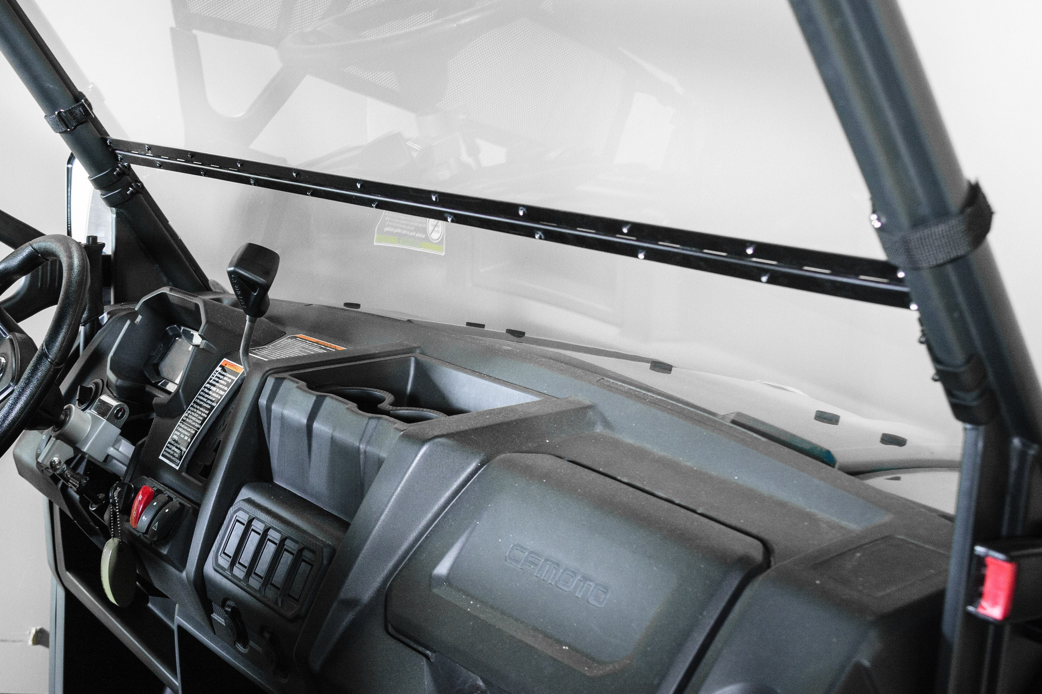 Photo of CFMOTO UFORCE 1000/1000XL WITH PRO FIT FRAME TILTING UTV WINDSHIELD - FOR FACTORY HARD TOP (TK00137, TK00312 & TK00545) by TerraRider UTV Windshields & Accessories - Premium for UTVs / Side by Sides