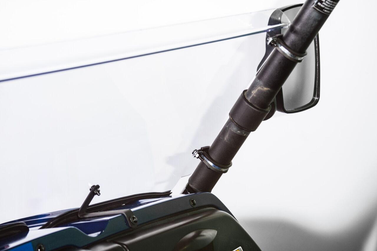 Photo of TK00156 2008-2009 KAWASAKI TERYX 2 SEATER HALF UTV WINDSHIELD - STANDARD 3/16" by TerraRider UTV Windshields & Accessories - Premium for UTVs / Side by Sides