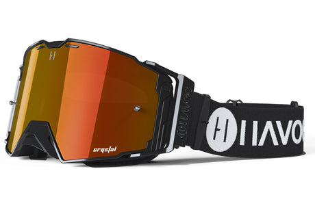 Havoc Helios Goggles - Inverse Strap Red Crystal HD Lens
