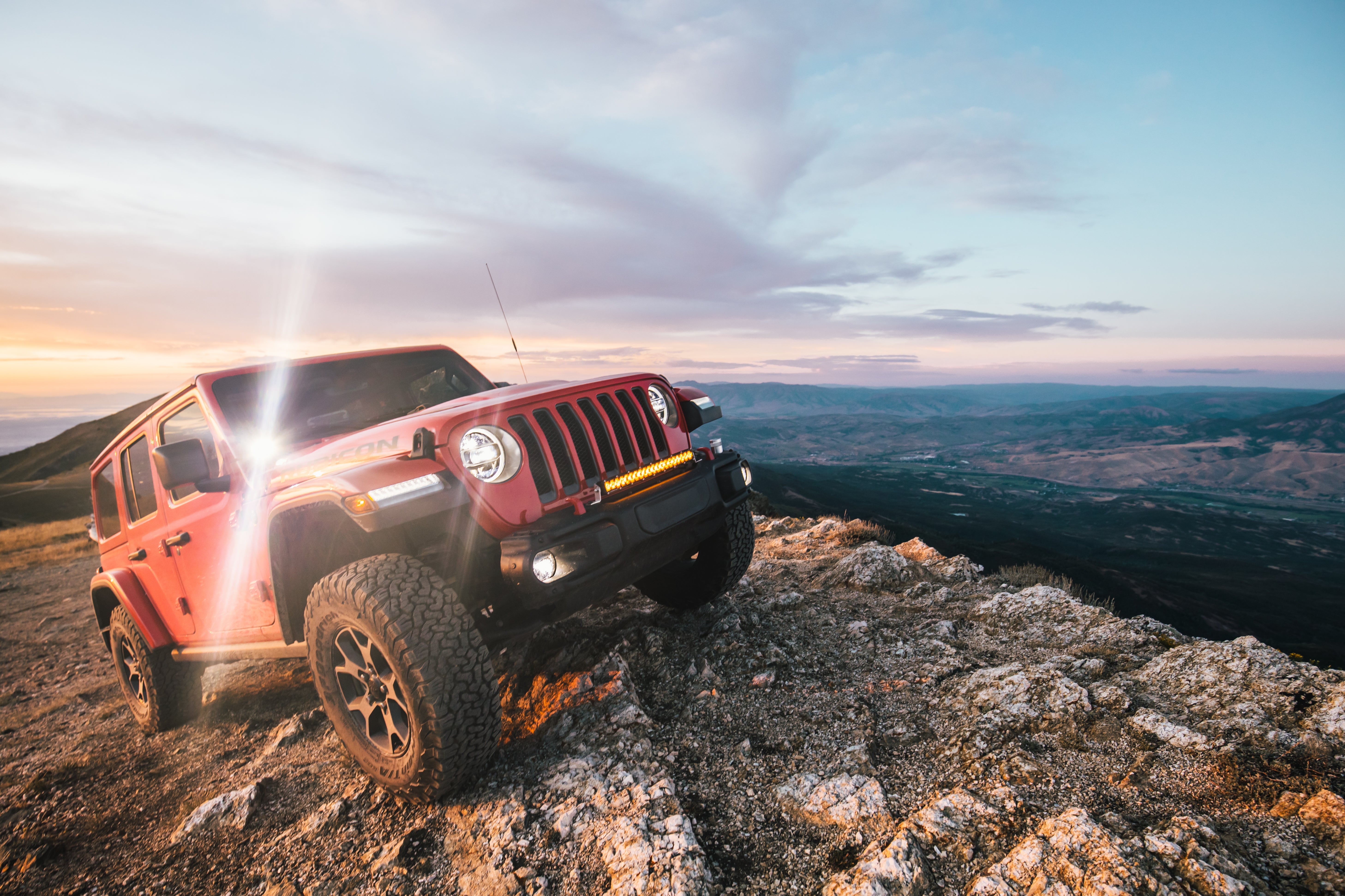 Photo of Jeep Wrangler Rubicon LED Fog Light Kit (2018-2020) - Steel Bumper by Heretic Studio Dealer Portal - Premium for UTVs / Side by Sides