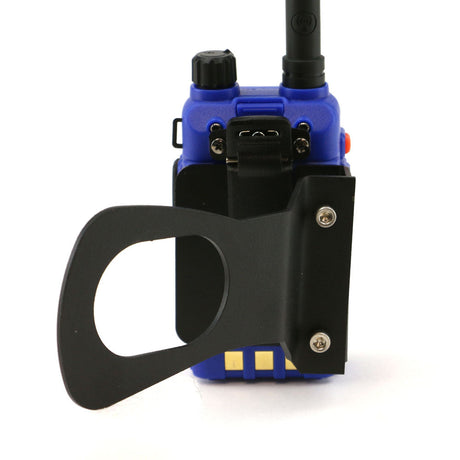 Photo of Handheld Radio Grab Bar Mount for Jeep JK JKU and JL - Fits R1 / V3 / GMR2 / GMR2 PLUS / RH-5R radios by Rugged Radios - Premium for UTVs / Side by Sides