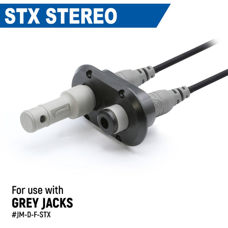 Photo of Dual Headset / Helmet Jack Flush Mount by Rugged Radios - Premium for UTVs / Side by Sides
