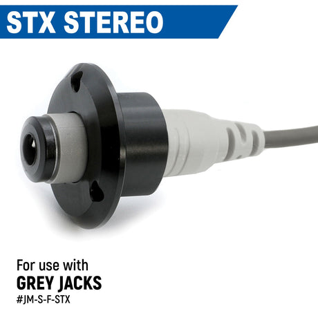 Photo of Single Headset / Helmet Jack Flush Mount by Rugged Radios - Premium for UTVs / Side by Sides