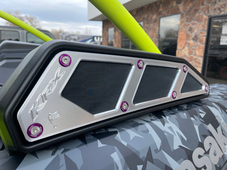 Photo of KRX 1000 Billet 'FrogSkin' Intake Covers by Viper Machine - Premium for UTVs / Side by Sides