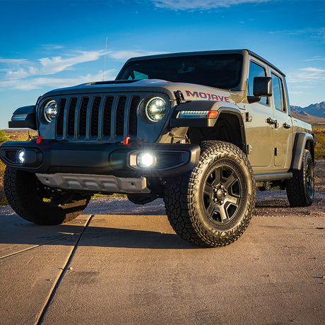 Photo of JL/JT SAE PLUG N PLAY FOG KIT by Nacho Offroad Lighting - Premium for UTVs / Side by Sides