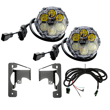 Photo of JL/JT SAE PLUG N PLAY FOG KIT by Nacho Offroad Lighting - Premium for UTVs / Side by Sides