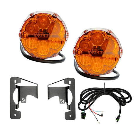 Photo of JL/JT SAE PLUG N PLAY FOG KIT by Nacho Offroad Lighting - Premium for UTVs / Side by Sides