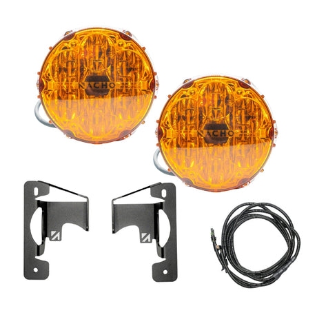 Photo of JL/JT SAE PLUG N PLAY FOG KIT by Nacho Offroad Lighting - Premium for UTVs / Side by Sides
