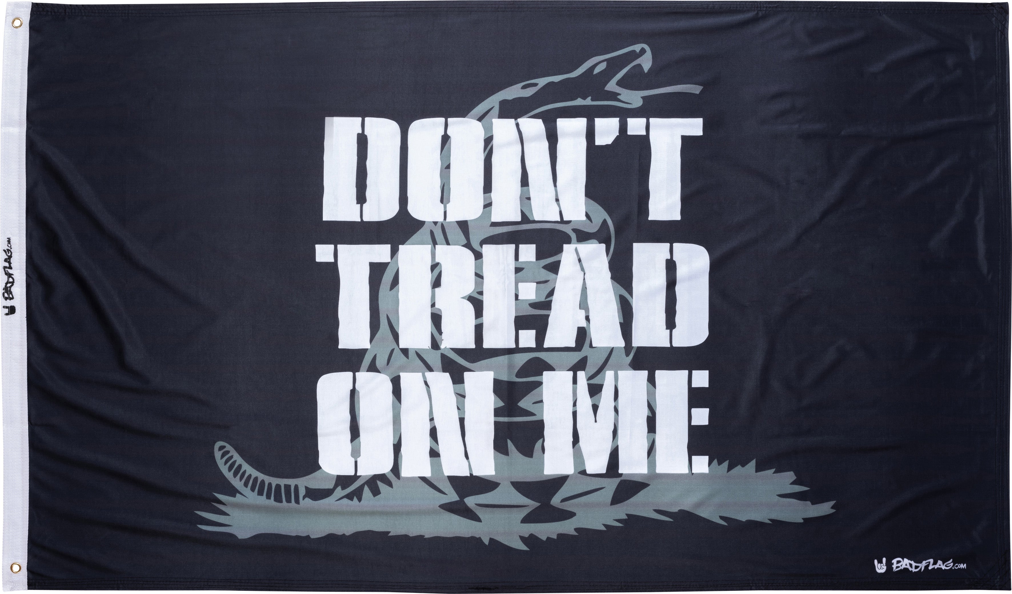 Photo of Don't Tread on Me Black Flag by Bad Flag Store - Premium Flags for UTVs / Side by Sides
