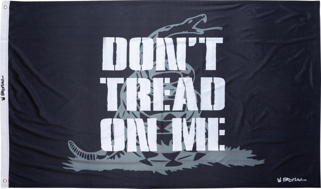 Photo of Don't Tread on Me Black Flag by Bad Flag Store - Premium Flags for UTVs / Side by Sides
