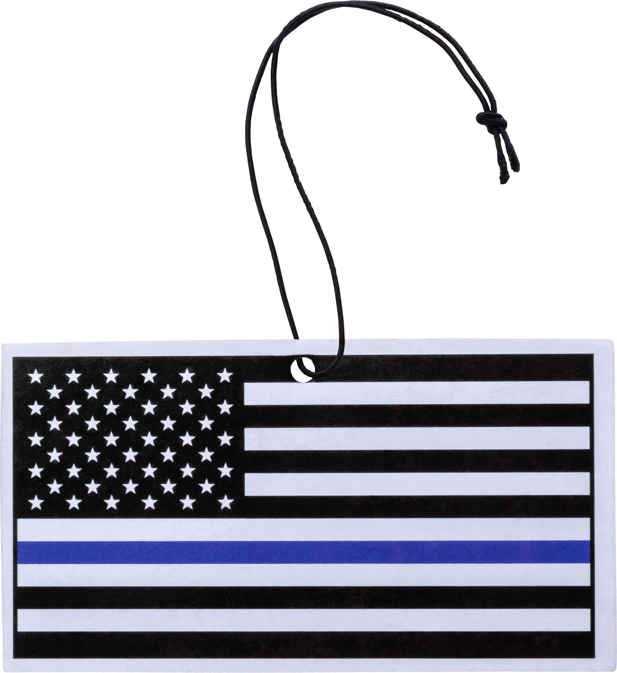 Photo of Blue Line American Flag Air Freshener VANILLA Scent by Bad Flag Store - Premium Accessories for UTVs / Side by Sides