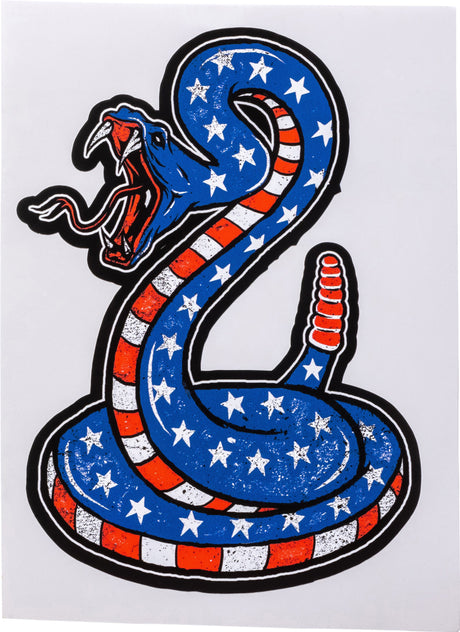 Photo of Dont Tread On Me Snake Vinyl Decal by Bad Flag Store - Premium Apparel & Accessories for UTVs / Side by Sides