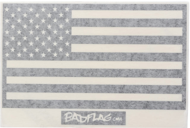 Photo of Black American Flag Vinyl Decal (Left and Right sides) by Bad Flag Store - Premium Accessories for UTVs / Side by Sides