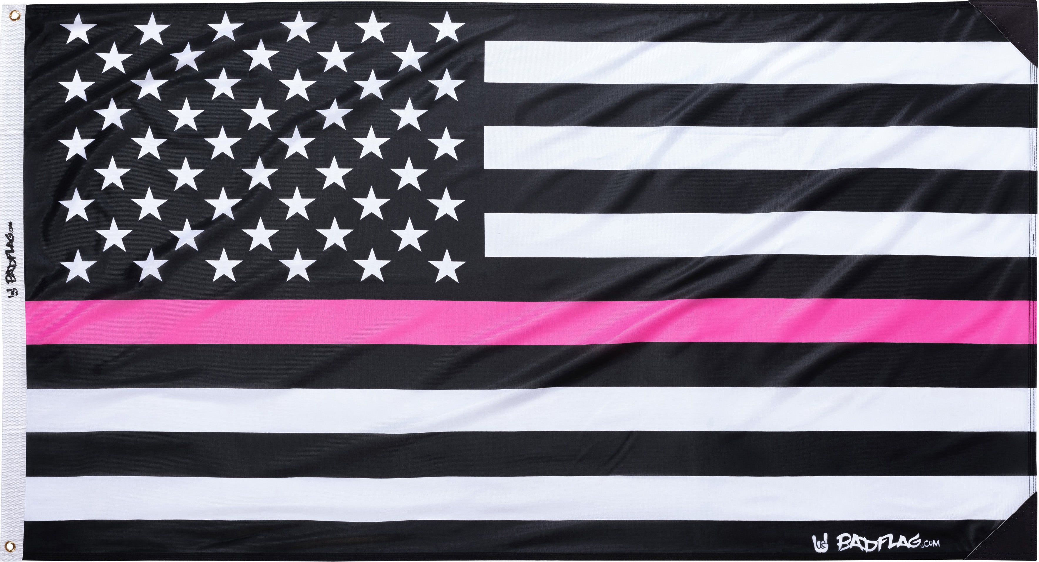Photo of Pink Line American Flag by Bad Flag Store - Premium Flags for UTVs / Side by Sides
