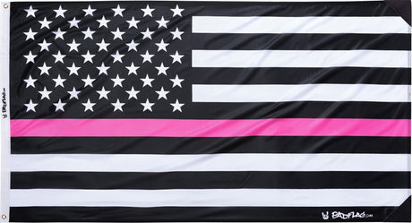 Photo of Pink Line American Flag by Bad Flag Store - Premium Flags for UTVs / Side by Sides
