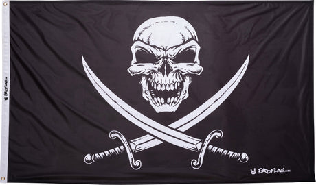 Photo of Jolly Roger Pirate Flag by Bad Flag Store - Premium Flags for UTVs / Side by Sides