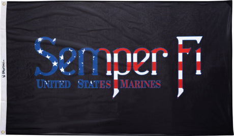 Photo of Semper Fi Flag by Bad Flag Store - Premium Flags for UTVs / Side by Sides