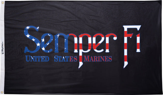 Photo of Semper Fi Flag by Bad Flag Store - Premium Flags for UTVs / Side by Sides