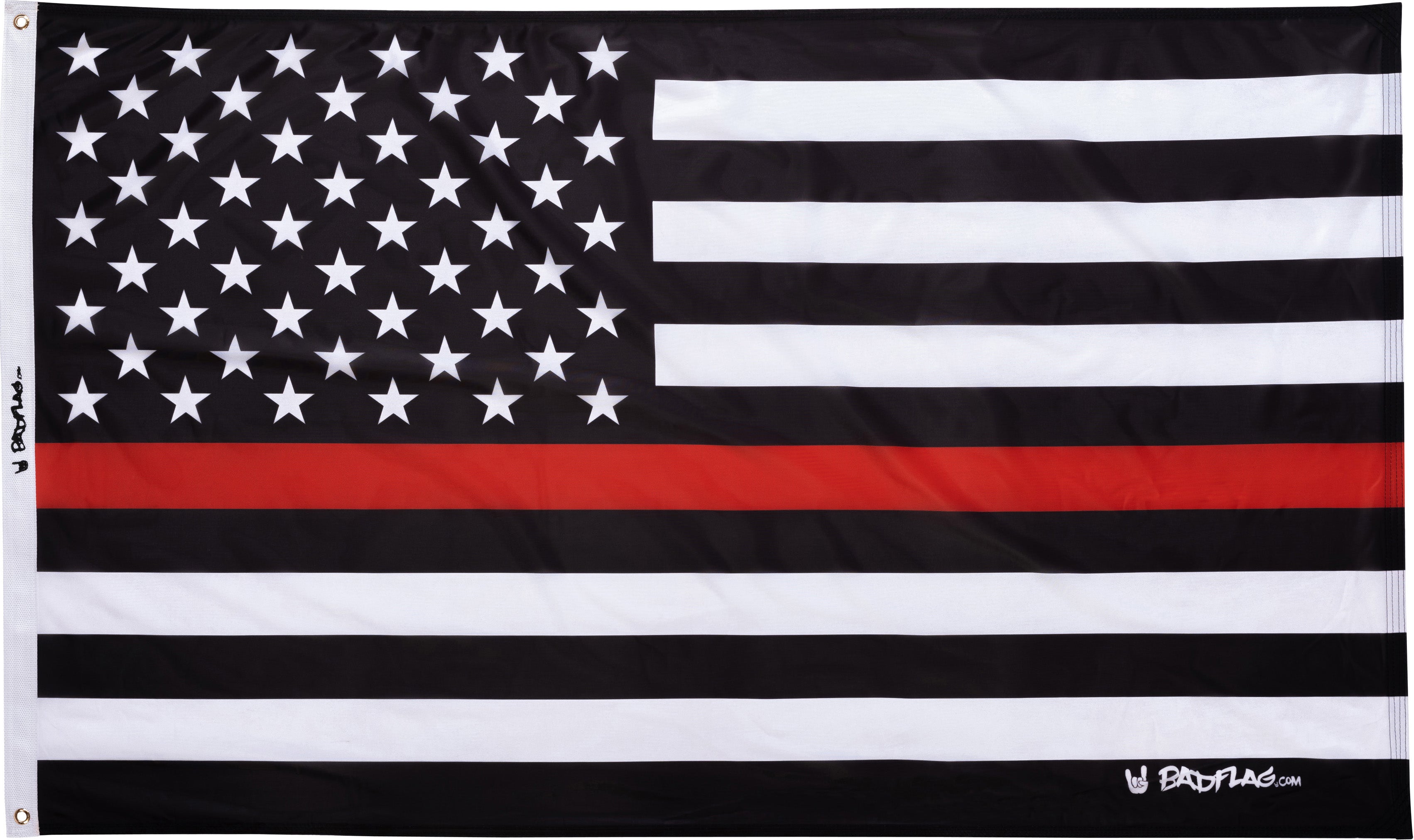 Photo of Red Line Flag by Bad Flag Store - Premium Flags for UTVs / Side by Sides