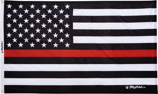 Photo of Red Line Flag by Bad Flag Store - Premium Flags for UTVs / Side by Sides