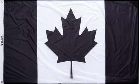 Photo of Black and White Canadian Flag by Bad Flag Store - Premium Flags for UTVs / Side by Sides