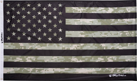 Photo of Forest Digital Camo American Flag by Bad Flag Store - Premium Flags for UTVs / Side by Sides