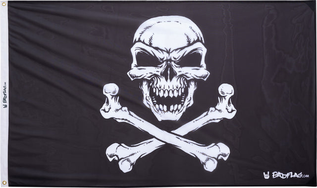 Photo of Skull and Crossbones Flag by Bad Flag Store - Premium Flags for UTVs / Side by Sides