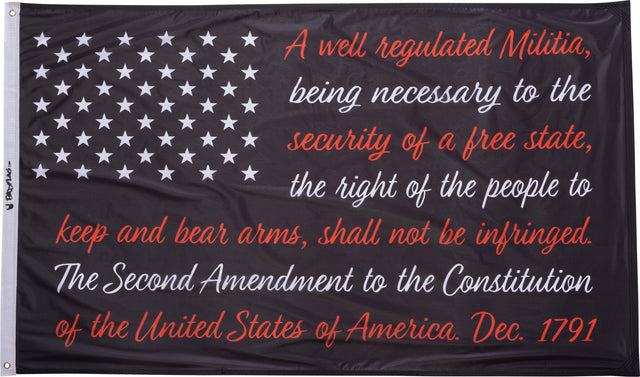 Photo of Second Amendment American Flag by Bad Flag Store - Premium Flags for UTVs / Side by Sides