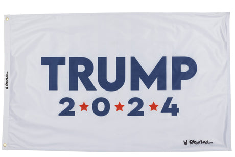 Photo of White Trump 2024 Flag by Bad Flag Store - Premium Flags for UTVs / Side by Sides