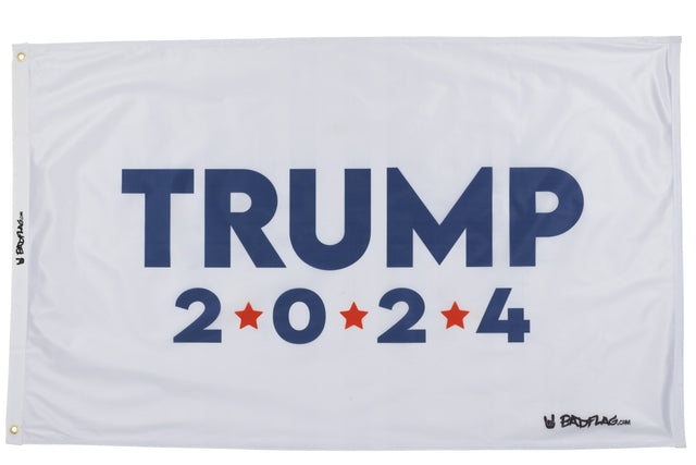 Photo of White Trump 2024 Flag by Bad Flag Store - Premium Flags for UTVs / Side by Sides