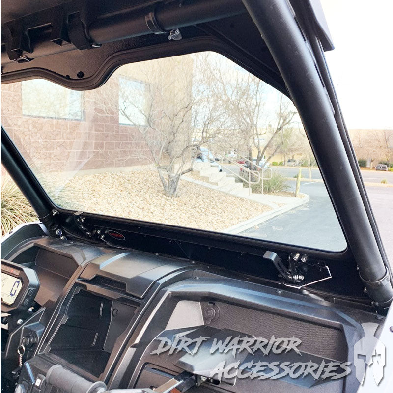 Photo of Dirt Warrior Accessories - Kawasaki Teryx KRX 1000 Front Windshield 2020+ by Dirt Warrior Accessories - Premium WINDSHIELD for UTVs / Side by Sides