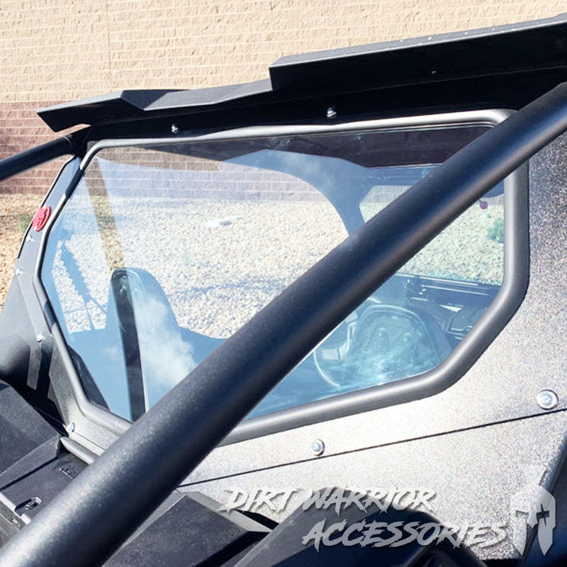 Dirt Warrior Accessories - Kawasaki TERYX KRX 1000 Rear Windshield 2-Seat 2020+