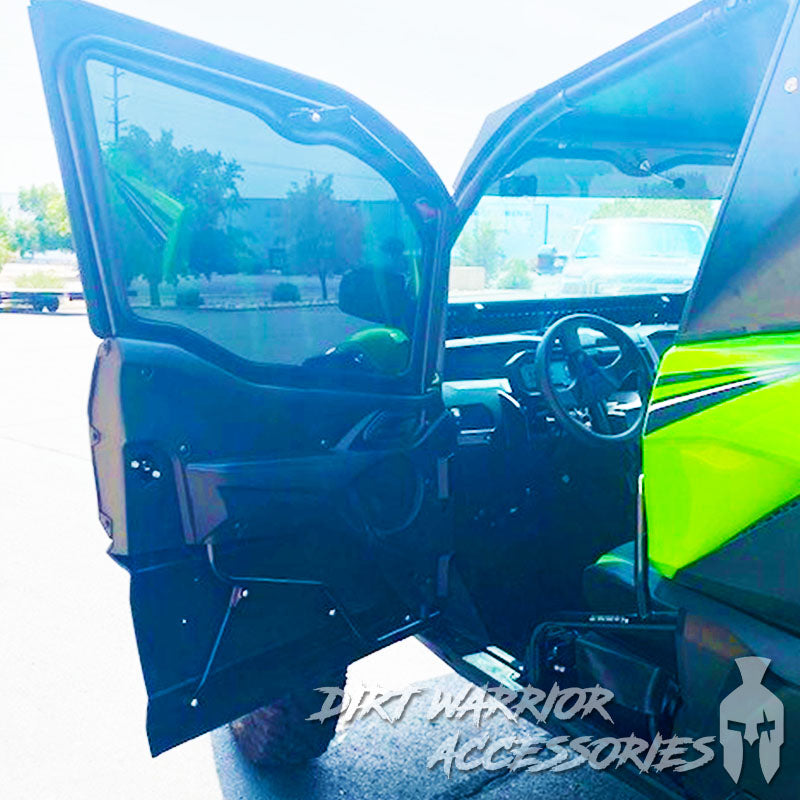 Photo of Dirt Warrior Accessories - Kawasaki Teryx KRX 1000 2-Seat Cab Enclosure "THE VAULT" Upper Side Doors & Panels (Patent Pending) by Dirt Warrior Accessories - Premium Cab Enclosures for UTVs / Side by Sides