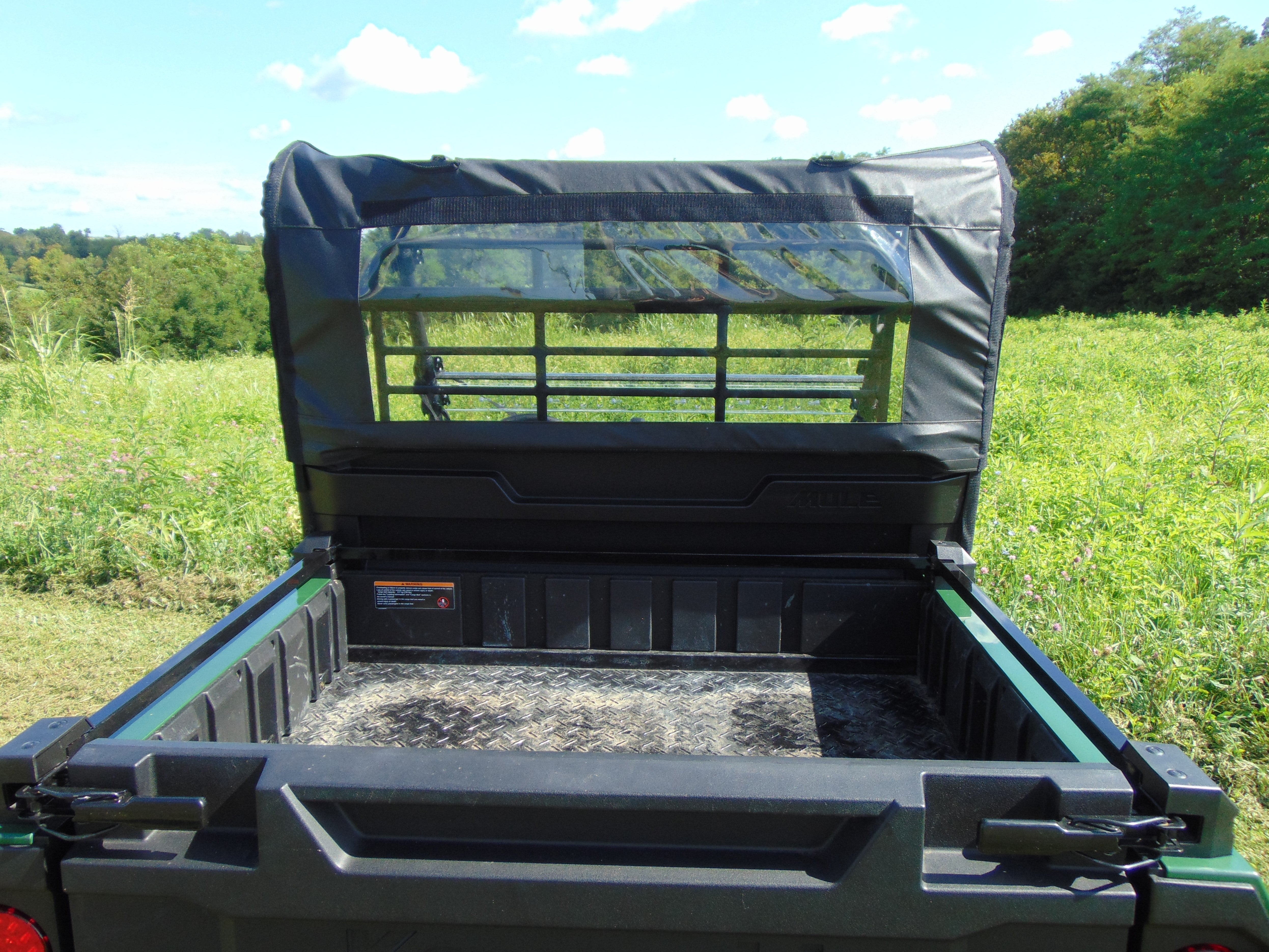 Photo of Kawasaki Pro-MX - Full Cab Enclosure for Hard Windshield by 3 Star UTV - Premium Enclosures for UTVs / Side by Sides