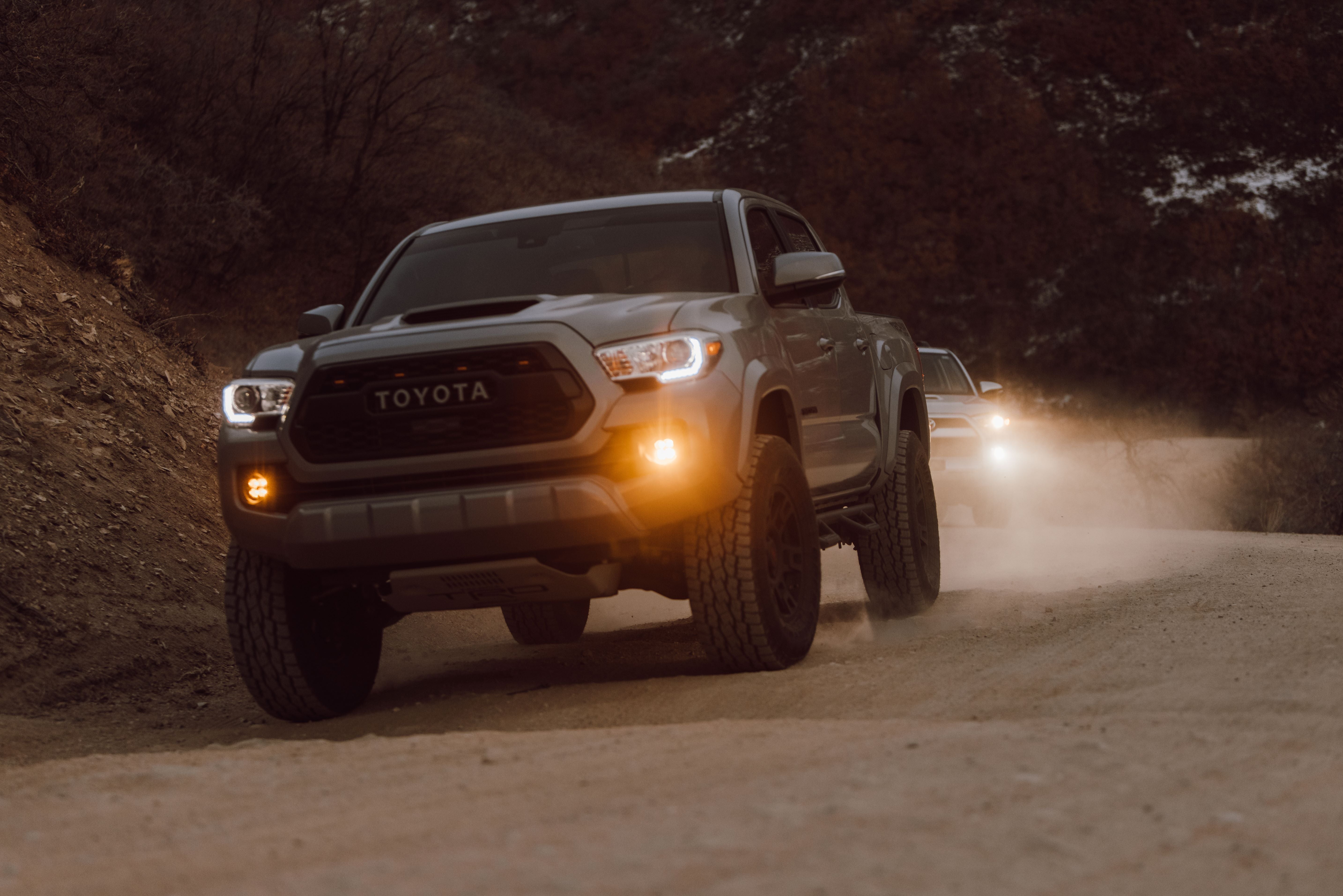 Photo of Toyota Tacoma Fog Light Kit - Clear Lens - 2012+ by Heretic Studio Dealer Portal - Premium Light Bar for UTVs / Side by Sides