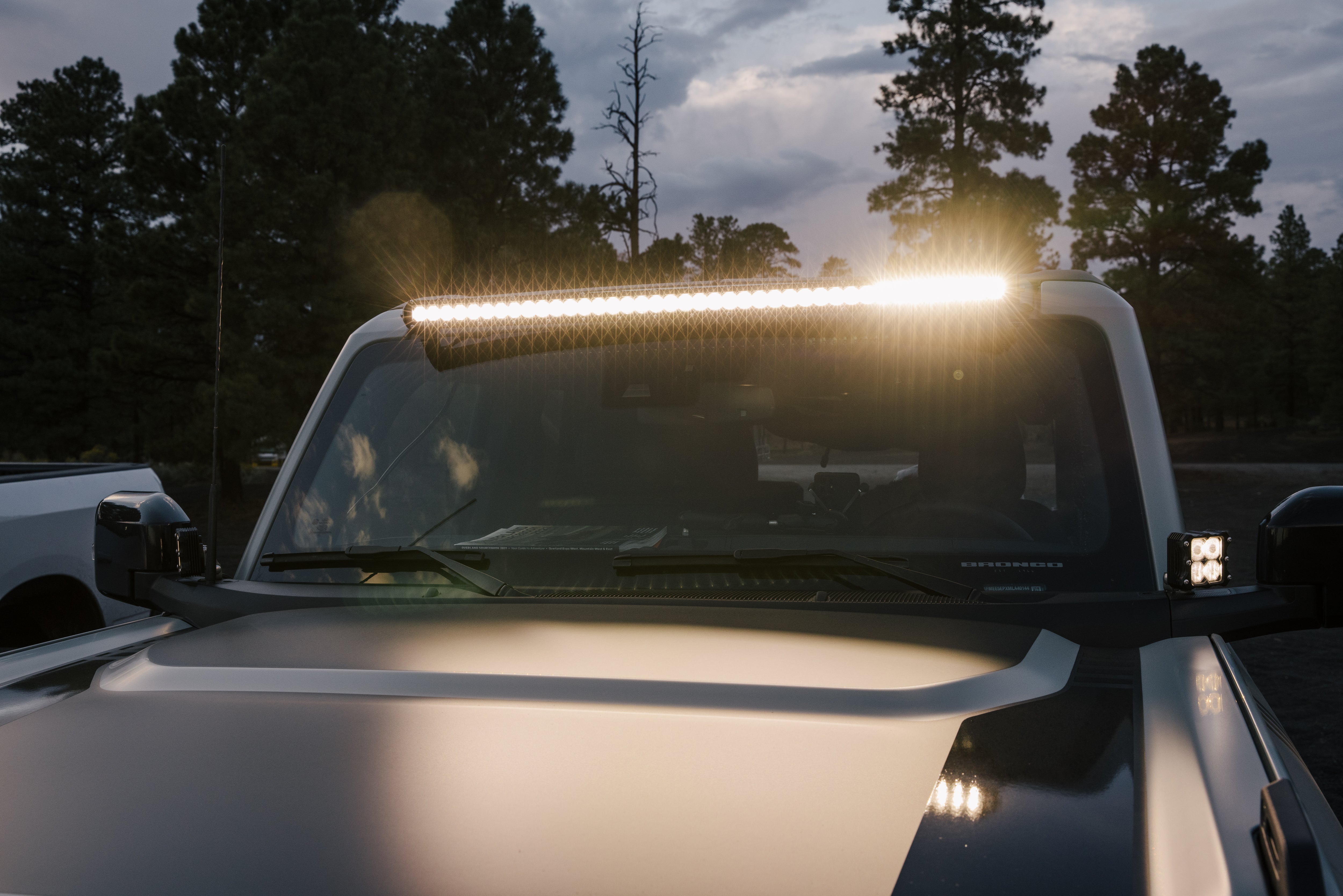 Photo of Ford Bronco - 40" Light Bar Roof Mount Kit by Heretic Studio Dealer Portal - Premium for UTVs / Side by Sides